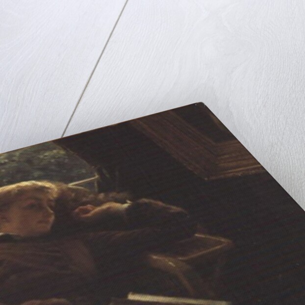 Reverie: Mrs.Newton reclining in a chair by James Jacques Joseph Tissot