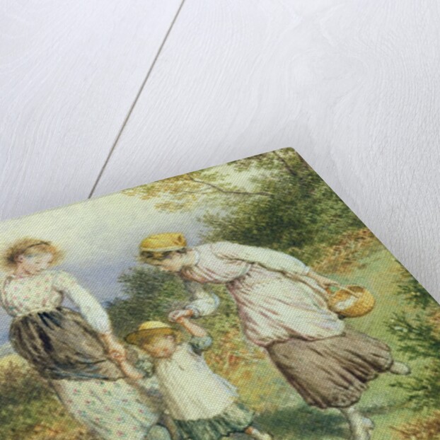 Returning from the Village, 19th century by Myles Birket Foster