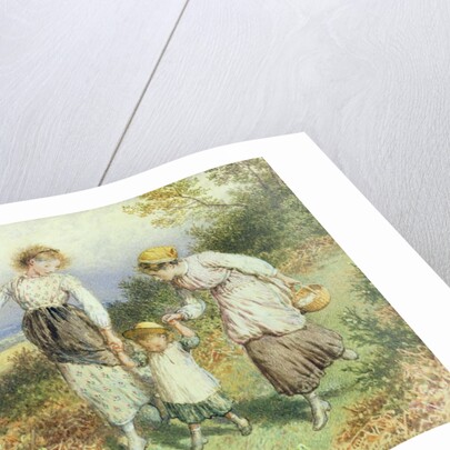 Returning from the Village, 19th century by Myles Birket Foster