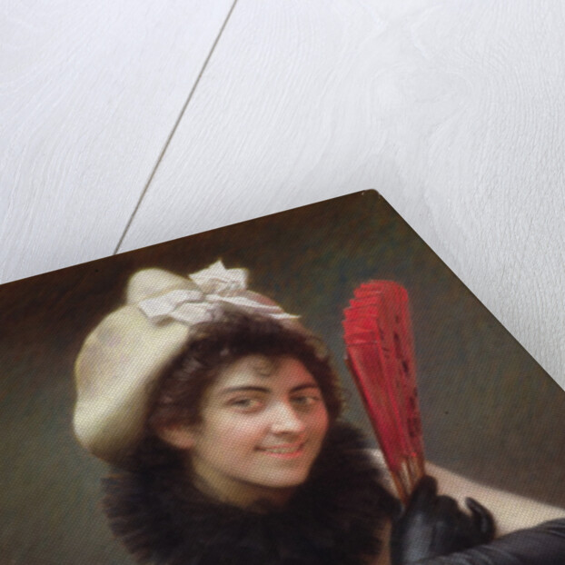 La Coquette by Alexandre-Jacques Chantron