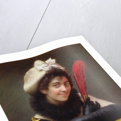 La Coquette by Alexandre-Jacques Chantron