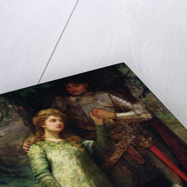 A knight and his lady by William G. Mackenzie