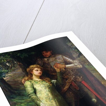 A knight and his lady by William G. Mackenzie