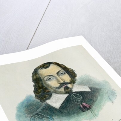 Samuel de Champlain illustration from Volume IV of 'Narrative and Critical History of America', 1886 by English School