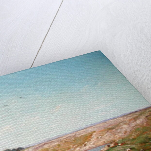 The Durance Valley, 1867 by Paul Camille Guigou