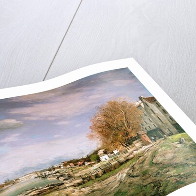 The old quay at Bercy, Paris, 1880 by Jean Baptiste Armand Guillaumin