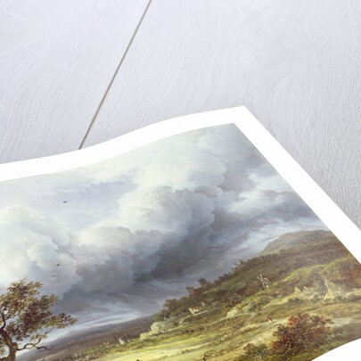 Countryside under a Stormy Sky by Georges Michel