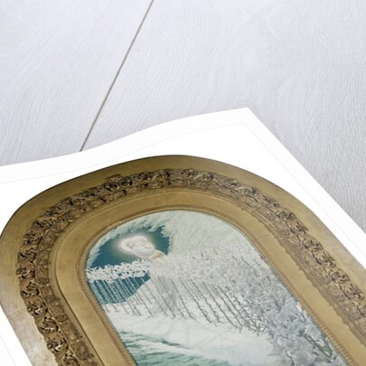 Virgin of the Lilies, 1899 by Carlos Schwabe