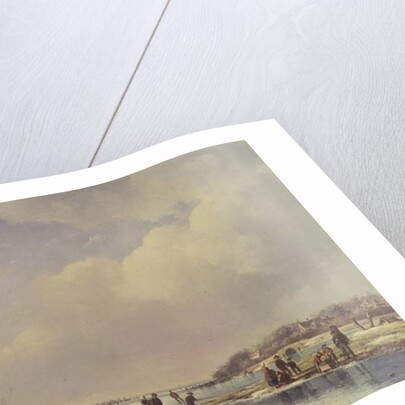 Winter Scene by Andreas Schelfhout