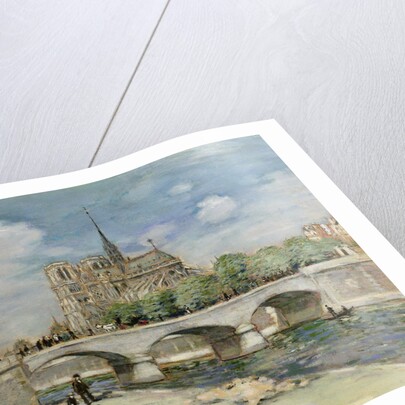 Notre Dame de Paris by Jean Francois Raffaelli