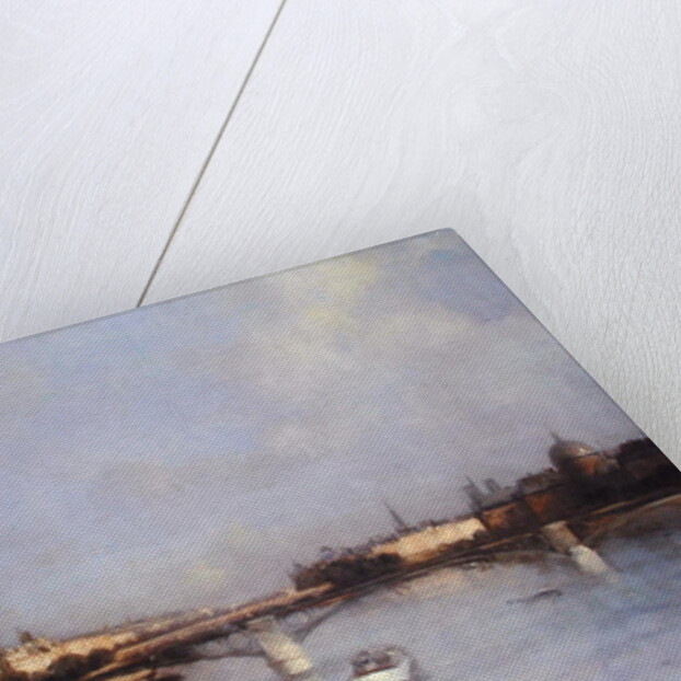 River Seine, Paris by Antoine Vollon