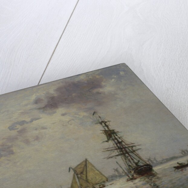 Dordrecht, 1873 by Johan-Barthold Jongkind