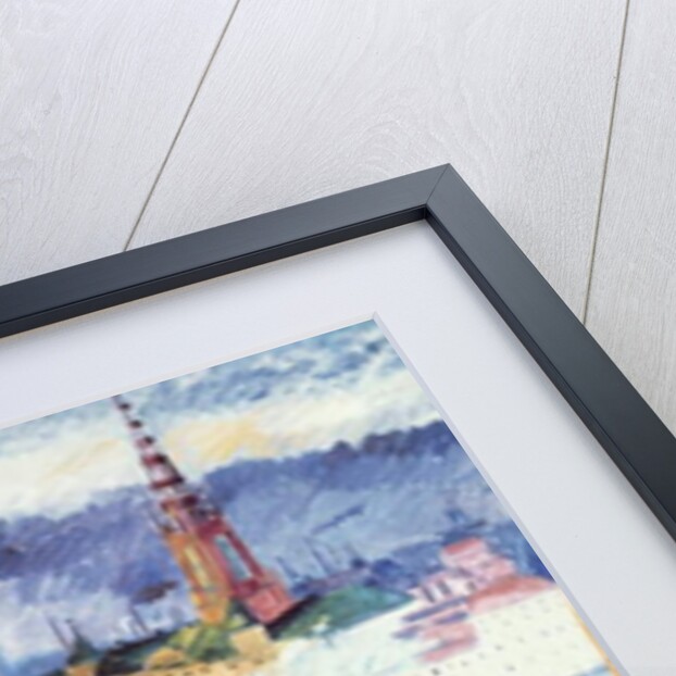 View of Slussen, 1919 by Sigrid Hjerten