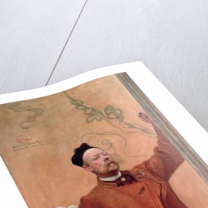 In Front of the Mirror: Self Portrait, 1900 by Carl Larsson