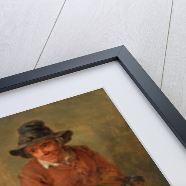 A man seated with a woman by his side and a dog at their feet, 17th century by David the Younger Teniers