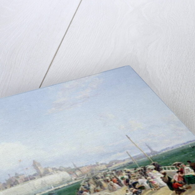 A View of Margate from the Pier, 1868 by James Webb