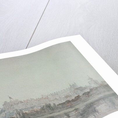 Windsor Castle from the River, 19th century by John Constable