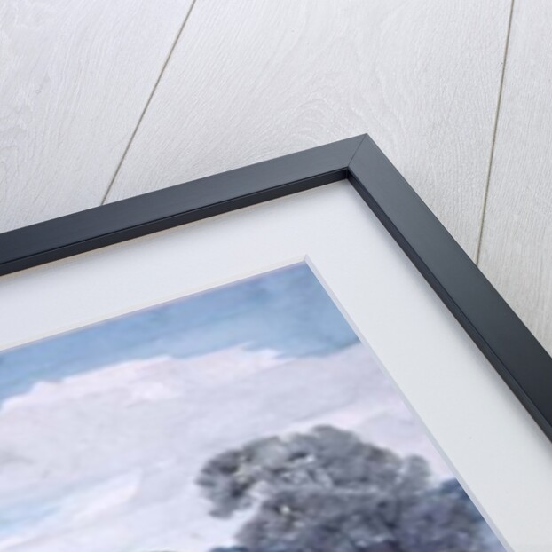 Landscape with Buildings in the distance by John Constable