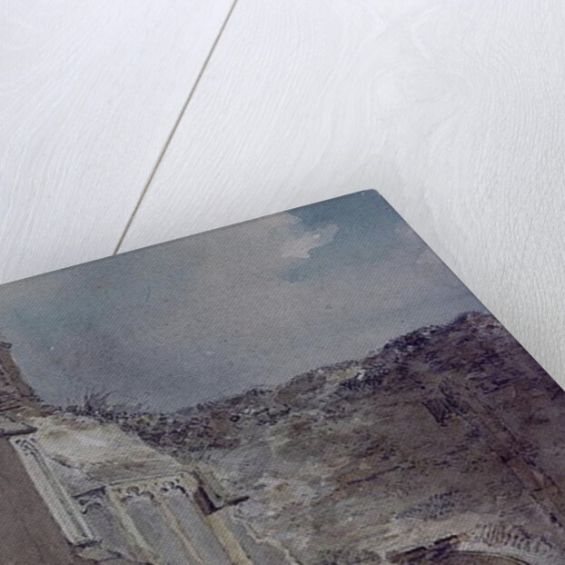 East Bergholt Church: North Archway of the Ruined Tower by John Constable