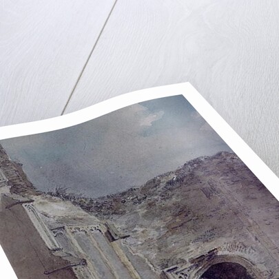 East Bergholt Church: North Archway of the Ruined Tower by John Constable