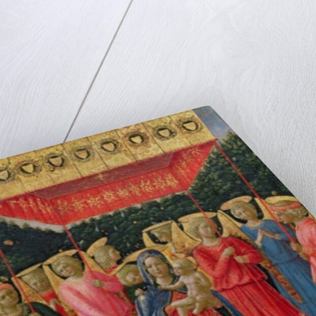 The Virgin and Child with Angels, c.1447-50 by Benozzo di Lese di Sandro Gozzoli