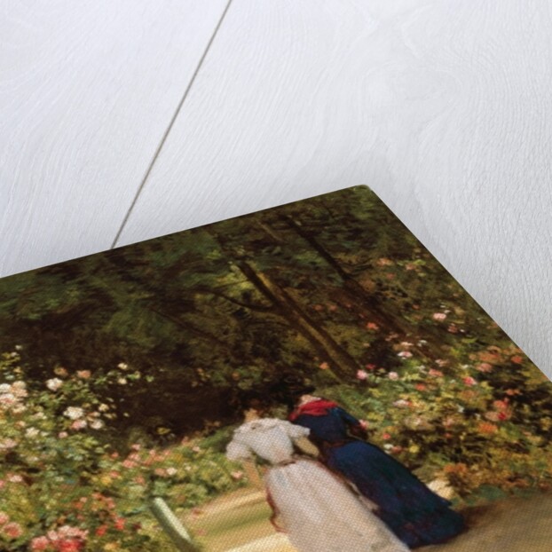 Promenade by Constant-Emile Troyon