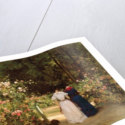 Promenade by Constant-Emile Troyon