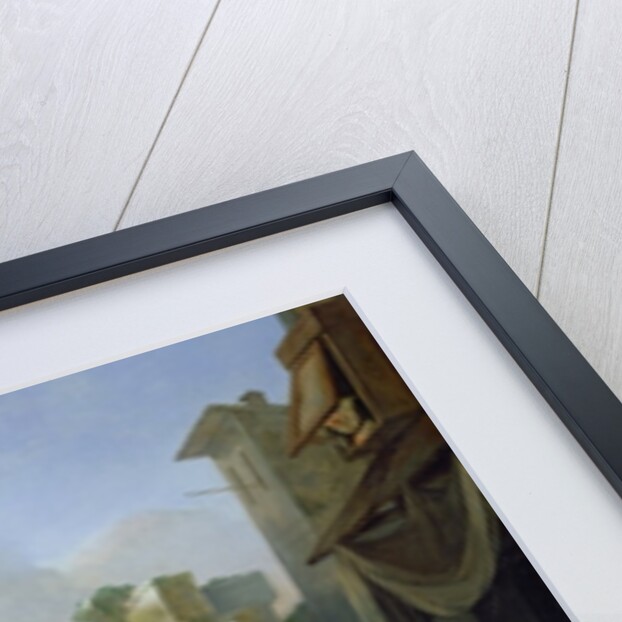 A View in Rome, 1668 by Johannes Lingelbach