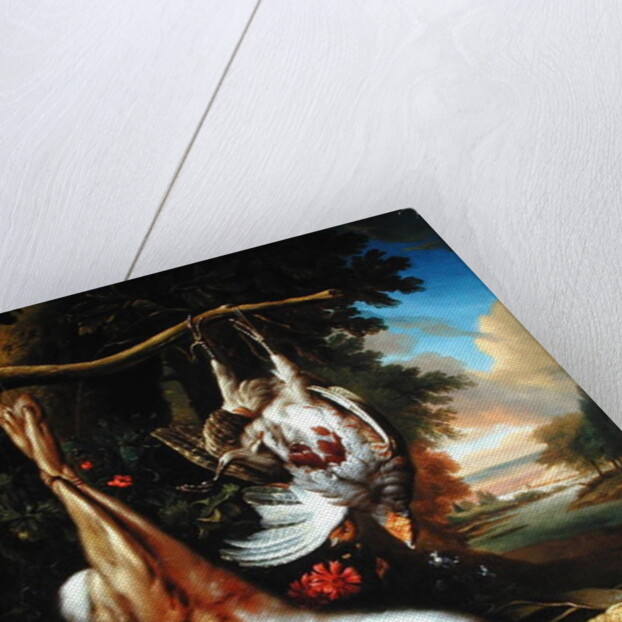 Still life of game by Jan Weenix