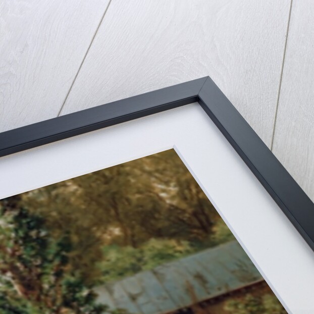 Bougival, 1873 by Emile-Edme Laborne