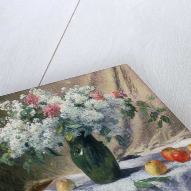 Vase of flowers by Henri Lerolle