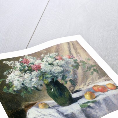 Vase of flowers by Henri Lerolle