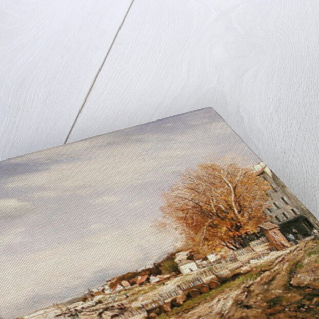 View of the Port of Bercy, Paris, 1880 by Jean Baptiste-Antoine Guillemet