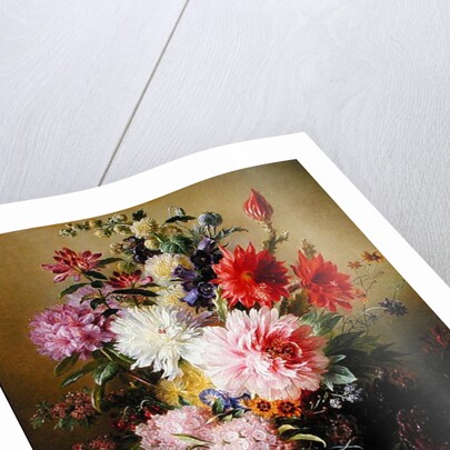 Still life with flowers, 1837 by Georgius Jacobus Johannes van Os