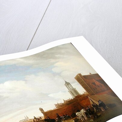 Winter scene near Utrecht, 1658 by Salomon van Ruisdael or Ruysdael