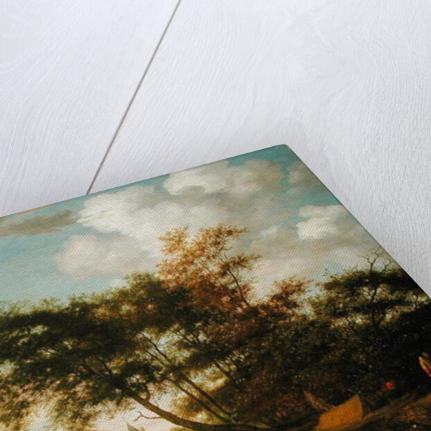 Rural River Landscape by Salomon van Ruisdael or Ruysdael