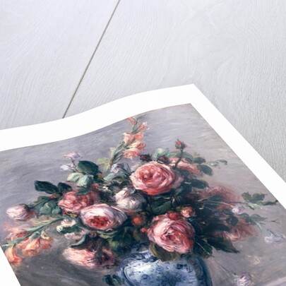 Vase of Roses, 19th century by Pierre Auguste Renoir