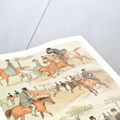 Riding Side-saddle by Randolph Caldecott