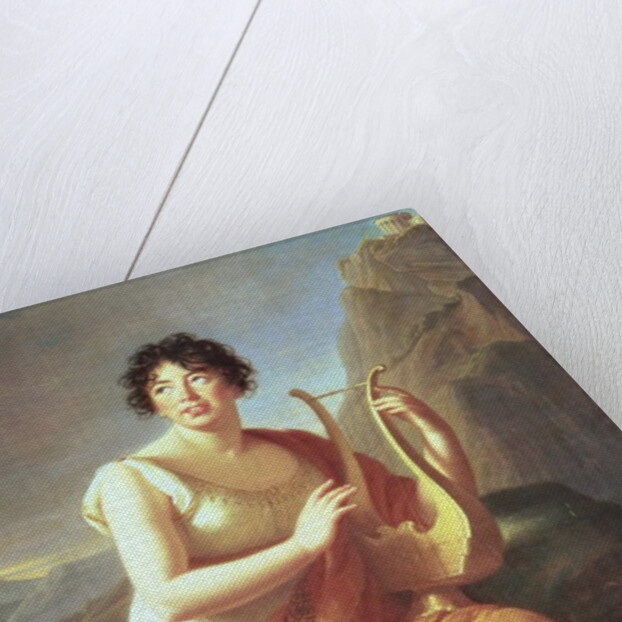 Madame de Stael as Corinne, 1809 by Elisabeth Louise Vigee-Lebrun