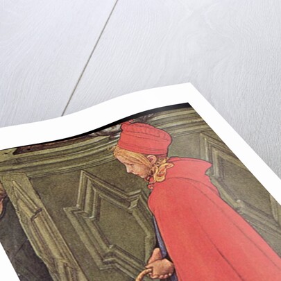 Bringing Home the Shopping by Carl Larsson