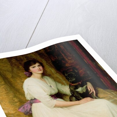 Portrait of Miss Dorothy Dicksee by Frank Dicksee
