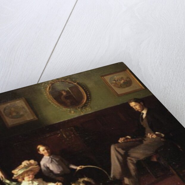 Group portrait of the family of George Swinton by William Orpen