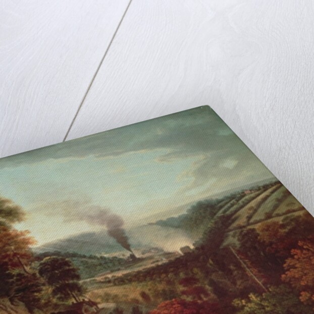 Morning view of Coalbrookdale, 1777 by William Williams