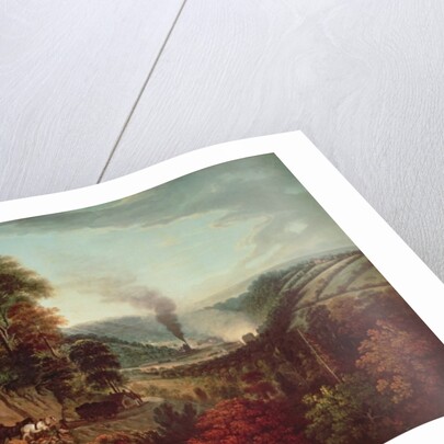 Morning view of Coalbrookdale, 1777 by William Williams