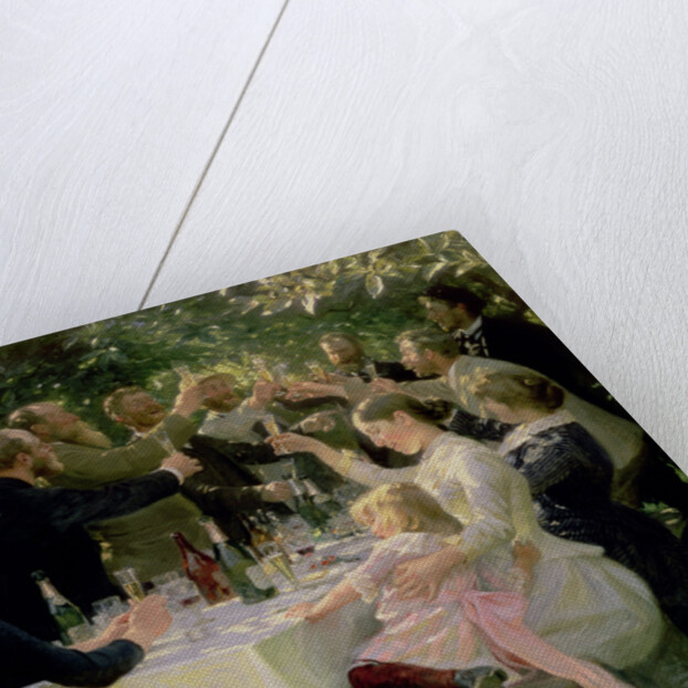 Hip Hip Hurrah! Artists' Party at Skagen, 1888 by Peder Severin Kroyer