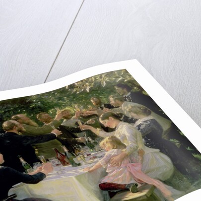 Hip Hip Hurrah! Artists' Party at Skagen, 1888 by Peder Severin Kroyer