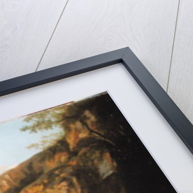 Farm animals in a Classical landscape, 1684 by Johann Heinrich Roos