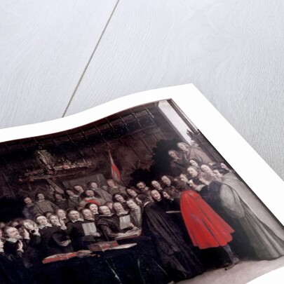 The Swearing of the Oath of Ratification of the Treaty of Münster, 1648 by Gerard ter Borch or Terborch