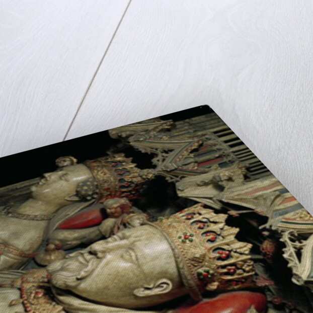 Effigy of Henry IV on his Tomb in Canterbury Cathedral by English School
