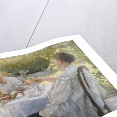 In the Garden, 1911 by Lukjan Vasilievich Popov